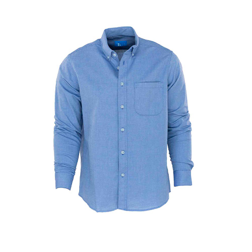 CAMISA BBO OXFORD CABALLERO MANGA LARGA - Vista 3